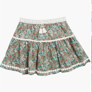 Peek Aren’t You Curious Girls’ Floral Print Skirt
